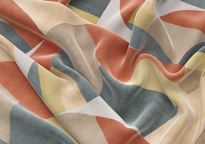 Varadero Velvet, Russet - Motorised Roman Blind - Image 4